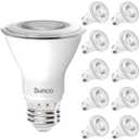 Sunco 10 Pack PAR20 LED Bulbs, Flood Light Bulb Outdoor, 500 LM, 7W (50W Equivalent), 2700K Soft White, E26 Medium Base, Dimmable, Track Lighting for Indoor/Outdoor Use, Wet Rated UL