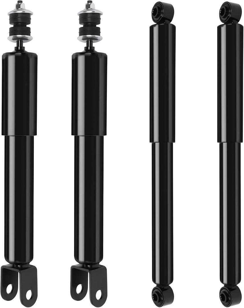 Shocks, OCPTY 4x Front Rear Shocks Absorbers Fit 2002-2006 for Chevy Avalanche 1500 RWD,2000-2006 for Chevy Suburban 1500/Tahoe 4WD RWD/for GMC Yukon/Yukon XL 1500 344381 344384 34692 Auto Shocks Sets