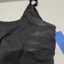 Nirlon U Tank Sports Bra for Women – Scoop Neck Workout Top with Built-in Cups – Ideal for Yoga, Gym & All-Day Comfort Wear (Black, 10)