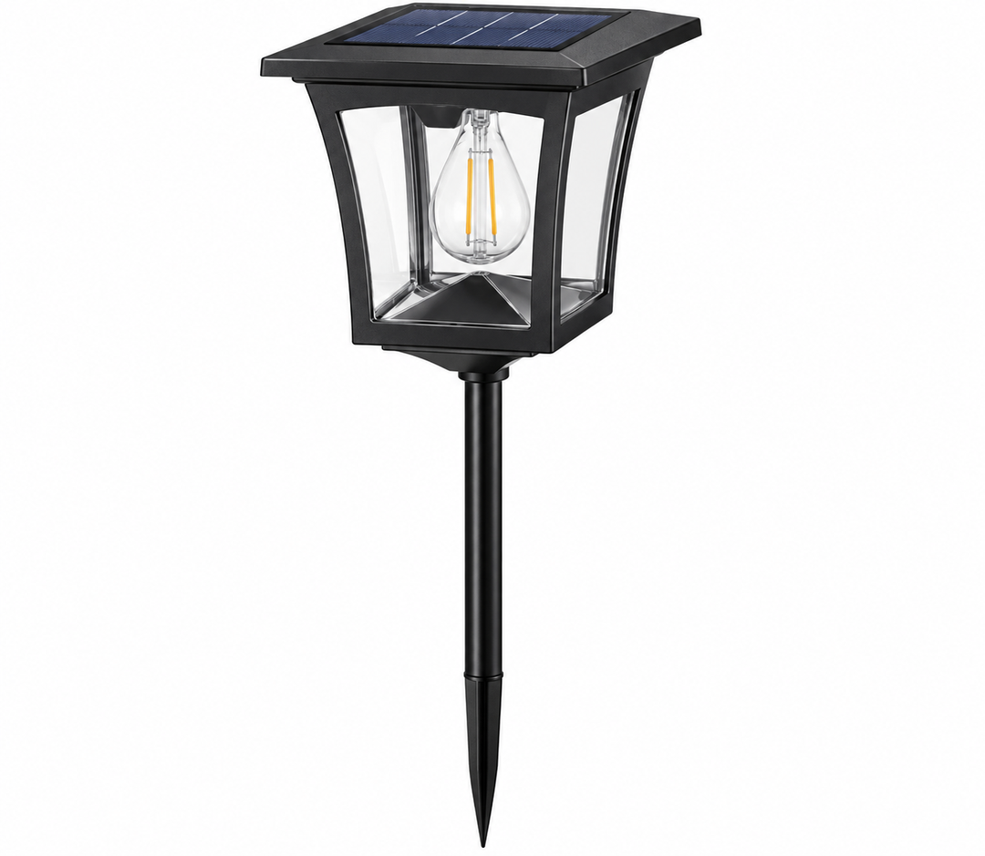 Solar Lamp Post with Planter,Planters Outdoor Garden Decorations Metal Flower Pots Outdoor,Solar Lanterns Front Porch Decor for Deck,Yard,Patio