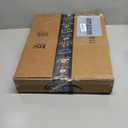 ZOBER Large Christmas Ornament Storage Box - Stores 128 3" Ornaments, With Dividers - Ornament Organizer Storage Box, Durable Christmas Containers Holder - Extra Pockets, Dual Zipper - Green