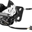 ACROPIX Car Hood Latch Lock Assembly Replacement for Honda Accord 2003-2007 No.74120SDAA01 - Pack of 1 Black