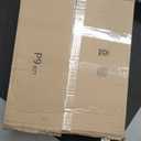 Curlaky Round Glass Coffee Table - 4 Tier Coffee Tables For Living Room With Rotating Top, Circle Coffee Table With Storage, Modern Clear Center Table With Metal Frame For Small Space, Office, Black