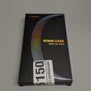 TORRAS Magnetic for iPhone 16 Case with Stand, Built-in Stand Compatible with MagSafe, 3X Military-Grade Protection, Translucent Slim Phone Case for iPhone 16 6.1'', Matte Black