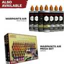 The Army Painter, Warpaints Air Most Wanted Paint Set C, 22x18ml paints, 19 Acrylic Airbrush, incl. 2 Metallics, 1 Fluorescent, 1 Medium, 3 Speedpaints & 1 brush - for model and miniature painting