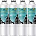 ICEPURE PRO DA29-00020B NSF401&473&53 Samsung Refrigerator Water Filter, Replacement for DA29-00020B-1, DA29-00020A/B, HAF-CIN/EXP, RF25HMEDBSR, RF28HMEDBSR, RS25J500DSR, More Models, 4PACK