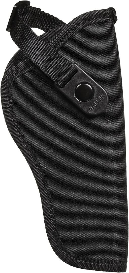 Allen Company Cortez Nylon Gun Belt Holster for Pistols and Revolvers, Comfortable Wear, Easy Access (04 - 4.5-5.5" BBL Full-Size Semi-Auto)