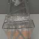 Sorbus Roll Out Bottle Organization Bins - 2 Sizes Pantry Under Sink Organizer with Wheels & Handles - Clear Plastic Organizing Containers for Cleaning Supplies - Kitchen Cabinet Laundry Room Storage