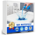 Twin Mattress Protector Waterproof Soft & Breathable Terry, Noiseless Twin Mattress Cover Fitted Sheets up 14'' Mattress Protector for Kids Bed Cover Mattress Pad Protecor Machine Wash