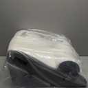 Bed Wedge Pillow Set for Sleeping 3 PCS - 22.5" Wide Triangle Pillow for Back Leg Pain Relief with Washable Cover - 35D Foam Wedge Pillow Post Surgery for Acid Reflux & Snoring (White Grey)