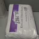 BLISSFORD - 4 Pack Fitted Hospital Bed Sheets with Elastic All Around for a Cotton Rich Soft Knitted Jersey Sheet, 36 x 84 x 12