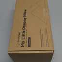 Toddler Pillow with Pillowcase - 13x18 My Little Dreamy Kids Travel Bed Pillows for Sleeping, Organic Cotton Small Pillowcase, Soft & Breathable, Machine Washable, Toddlers 2-5 years old(Jungle Green)