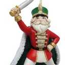 Kurt Adler Nutcracker Prince - 6 Inch Red/Green Resin and Polyester Christmas Tree Ornament