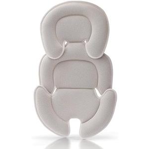 Infant Car Seat Insert, Car Seat Head and Body Supports for Babies, Soft Car Seat Insert Cushion Pad Suit for Infant Car Seats and Baby Strollers(Beige)
