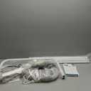 2 in 1 Baby Jumper with Swing, Baby Swing Indoor and Outdoor Use, Baby Jumpers and Bouncers, Toddler Swing with Foldable Stand (Gray)