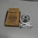 BESKAR Clip on Fan, 360 Rotation Quiet Stroller Fans with Strong Airflow,3 Speeds, Portable Small Fans with Sturdy Clamp,Perfect Personal Cooling Fan for Office Table Bedroom Kitchen