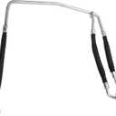 A-Premium A/C Suction Hose & Discharge Line Hose Assembly Compatible with Chevrolet Trailblazer & GMC Envoy & Oldsmobile Bravada, 2002, 4.2L, without Rear Temperature Controls