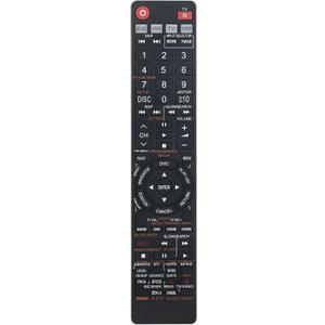 EUR7722XJ0 Replace Remote Control Compatible with Panasonic DVD VCR Combo SC-HT830V SC-HT830 SC-HT833 SCH-T833V SAHT830V SAHT833VP SAHT833VP/VCR SAHT830VP SAHT830VPC SAHT833V