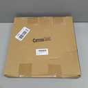 Crtiin 6 Pack Clear 3 Ring Binder, Plastic 3 Holes Binder, O Ring, 0.5 Inch
