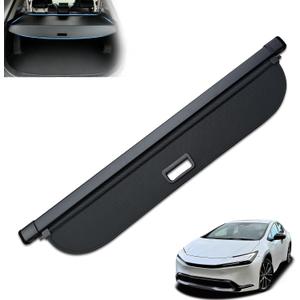 MIALUTY Cargo Cover for 2016-2023 Toyota Prius Retractable Trunk Cover Prius Accessories Anti-Peeping Anti-Theft Privacy Screen,Trunk Luggage Shield Shade Carbon Fiber Texture
