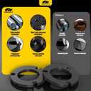 MIKKUPPA 0.5" Front Strut Spacers Compatible with 2005-2022 Toyota Tacoma - 0.5" Front Suspension Level Lift Kit(2pcs)