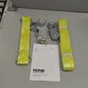 VEVOR Electric Hoist with Remote Control, 1320LBS Electric Winch, 110V Electric Hoist with 14ft Wired Control for Lifting in Factories, Warehouses, Construction Site, Attic