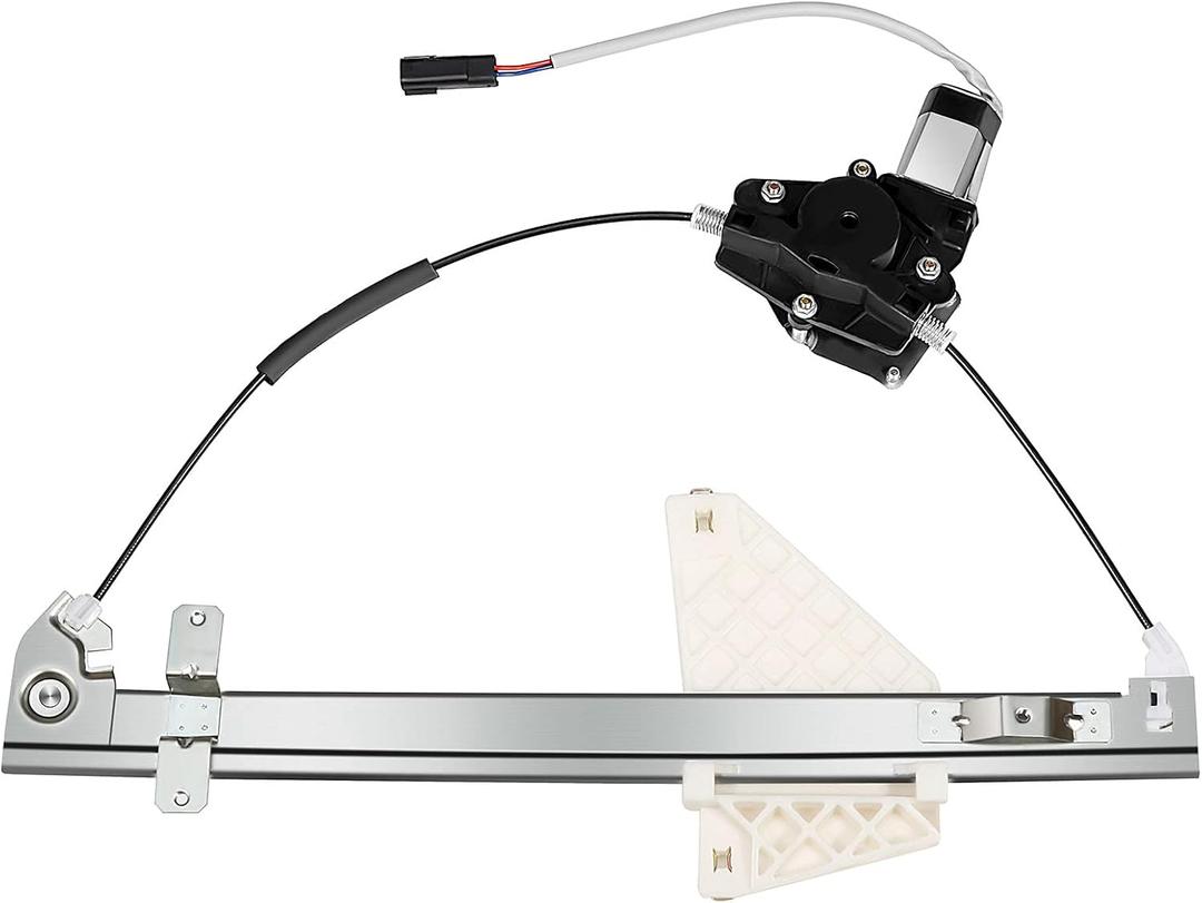FINDAUTO Power Window Regulator Rear Left Driver Side with Motor fits 2001-2004 for Jeep Grand for Cherokee 55363285AA 55363285AB 55363285AC 55363285AD 741-374