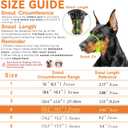 Dog Muzzle Lightweight Breathable Basket Muzzle, Anti-Biting & Chewing, Adjustable Fit for Small, Medium & Large Dogs(Size 4)