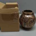 Outdoor Solar Hanging Lantern Lights Metal LED Decorative Lamp for Garden Patio Courtyard Lawn and Table with Hollowed-Out Design (Bronze Hummingbird)