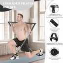 Bbtops Pilates Bar Kit with Resistance Bands,Pilates Bar with Stackable Bands Workout Equipment for Legs,Hip,Waist and Arm,Exercise Fitness Equipment for Women & Men Home Gym Yoga Pilates