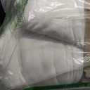 Sasttie Oversized King Comforter Set 7-Piece, Bed in a Bag, Ivory