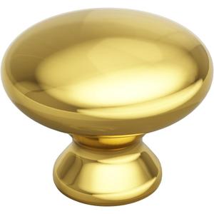 10 Pack Gold Cabinet Knobs, Round Drawer Knobs, Kitchen Drawer Dresser Hardware