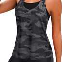 Daci Tankini Swimsuits for Women-2025 Bathing Suits 2 Piece Swimwear with Shorts for Tummy Control (Black, M)