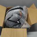 Dog Car Seat for Medium/Large Dog Booster Seat Under 60 lbs or 2 Small Dogs, Multi-Functional Pet Car Seat with Thick Cushion, 2 Safety Leashes (Gray)