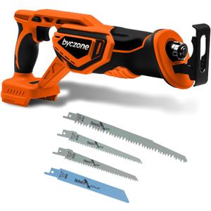 Cordless Reciprocating Saw for Dewalt 20V Battery (without battery), 3000RPM Variable Speed Sawzall with 4pcs Zallsaw Blade, Pivoting Shoe, Keyless Blade Clamp Recipro Saw for Wood, Metal, PVC Pipe