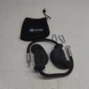 HXD-ERGO Tricep Rope with Ergonomic Handles, 36 Inch Tricep Pull Down Rope for Cable Machine, Pulley System, Triceps Rope Cable Attachment for Gym, Home (Black 2pcs)