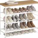 SUOERNUO 4 Tier Shoe Rack Organizer for Closet Shoe Storage for Entryway