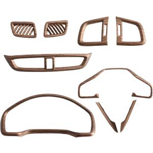 Interior Trim Kit for Honda CR-V 2017-2022 Wood Grain Pattern 9Pcs