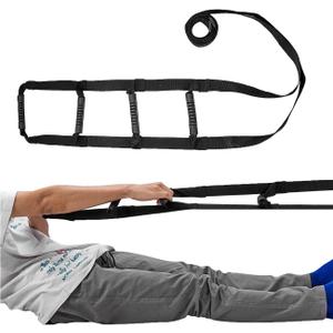 Pull Up Bed Ladder Assist,Assist Device with Handle Grips,Adjustable Length Bed Lift, Sit Up Helper Bed Assistance, Mobility Aid or Elderly, Senior, Injury Recovery Patient, Pregnant