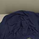 H.VERSAILTEX Ottoman Cover Slipcover Rectangle Fit Length 29"-34" Footrest Sofa Slipcovers Stool Cover Footstool Protector Covers Feature Stretch Thick Soft Jacquard Fabric Removable Washable - Navy