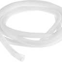 uxcell 10 Ft - 3/4 Inch Split Sleeving, Braided Cable Sleeving, PET Cable Management Wire Sleeve Cord Protector, Wire Wrap Loom Tube for Office Home Devices, White