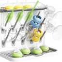 Lifewit Baby Bottle Drying Rack with 10 Hooks, Newborn Essentials Must Haves, Countertop Holder Organizer for Baby Stuff, Rack Dryer for Pacifiers, Weighted Straws, Pump Parts