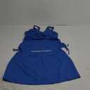 Aleumdr Women's Tankini Swimsuit Two Piece Tummy Control Bathing Suit Twist Front Swim Tank Top with Skirt