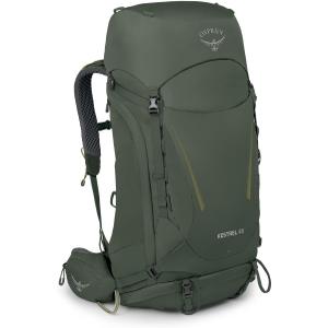 Osprey Kestrel 48L Men's Backpacking Backpack, Bonsai Green, L/XL, Large-X-Large
