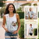 Tomkas Small Dog Sling Carrier - Cat Sling Carrier - Classic Pocket & Classic Strap - for 3-10 lbs Pets(Grey)