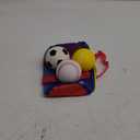 Neliblu Set of 3 Foam Balls for Kids - Toddler Toys Set with Soccer, Football, , and Tennis - Soft Indoor and Outdoor Baby Balls for Toddlers - Kids Outdoor Toys for Active Play