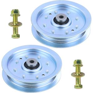 2 Pack 753-08171 756-04129B Idler Pulley for Cub Cadet 50" RZT 50 | Replaces 753-08171 Idler Pulley Kit 756 04129B 753-08068 for Cub Cadet RZT 54 LTX 1040 LT1045 LTX 1050 Troy Bilt 42" Mowers