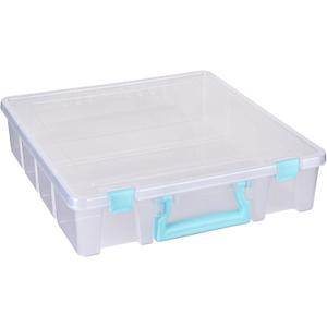 ArtBin Super Satchel 1 Compartment Box Clear Craft Organizer Storage Case