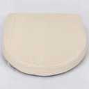 SUCADA Chair Pad Cushion Kitchen Dining, Thick 5/8cm Nonslip Seat Pads for Chairs U-Shape Chair Seat Cushions for Garden Office Car Home (40x40x5CM, Beige)