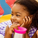 Munchkin Stainless Steel Sippy Cups for Toddlers 1-3, Spill Proof Miracle 360 Cup, Insulated, 10 Ounce, Blue